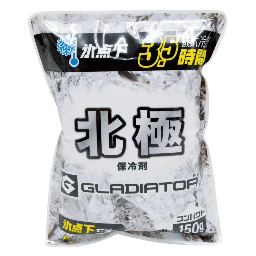 コーコス グラディエーター VOLTICE 北極ー10度 保冷剤 150g GI46411, シルバー, 150g