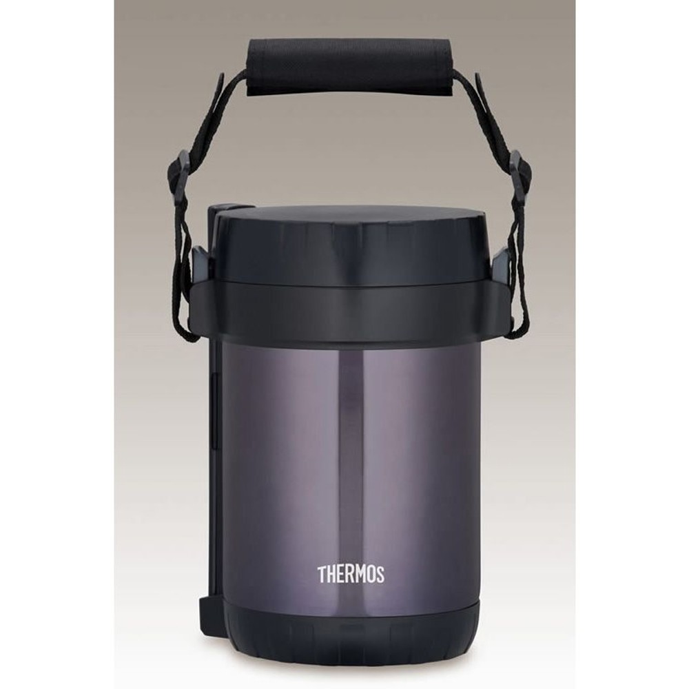 サーモス　ランチジャーＪＢＧー1801　ミッドナイトブルー, ミッドナイトブルー, 600ml