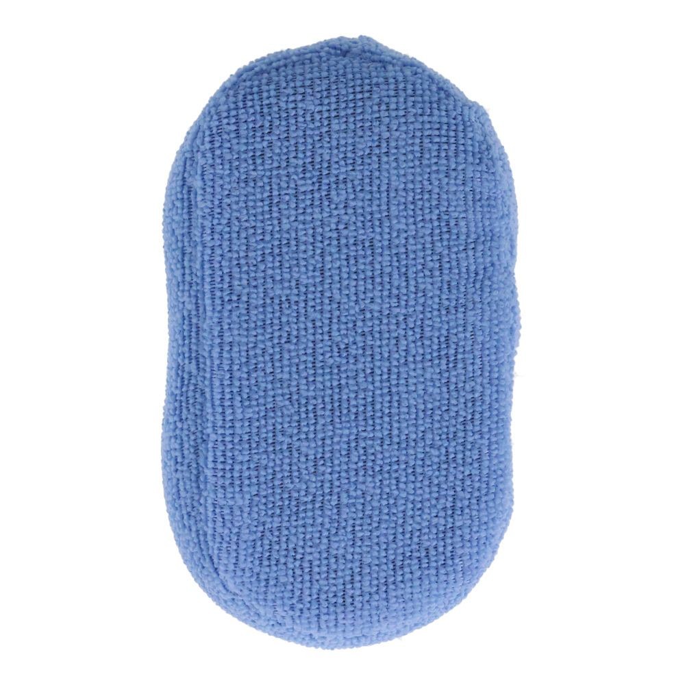 浴室用マイクロファイバースポンジ, ブルー, マイクロファイバー