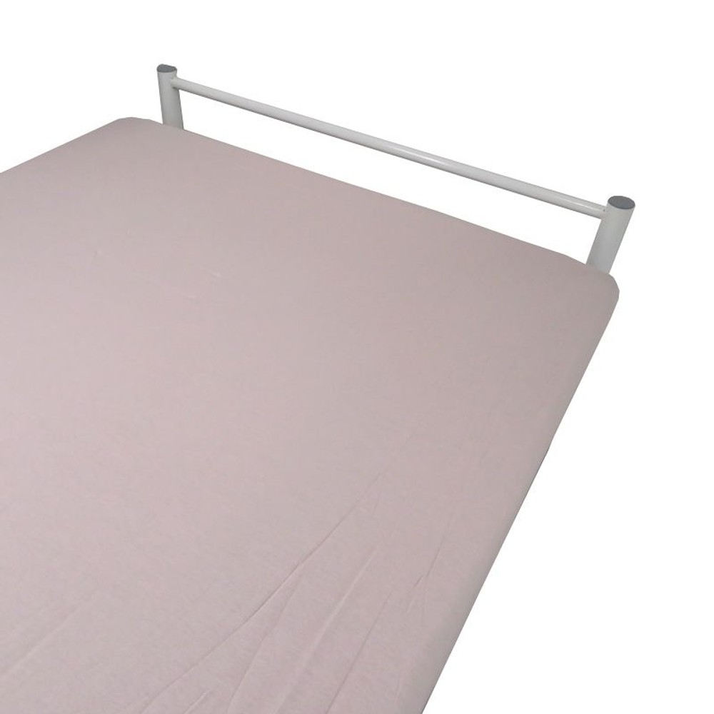 簡単脱着のびるニット地のぴったりシーツ　セミダブル・ダブル兼用, ブルー, セミダブル・ダブル兼用