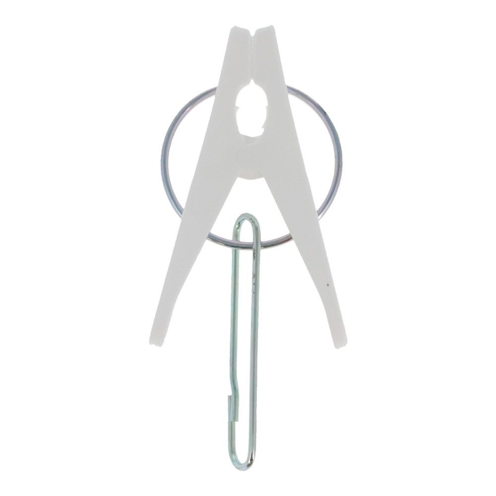 WIZ'A ウィザ 洗濯ハンガー取替用スナップ 20個, 取替スナップ, 20個入