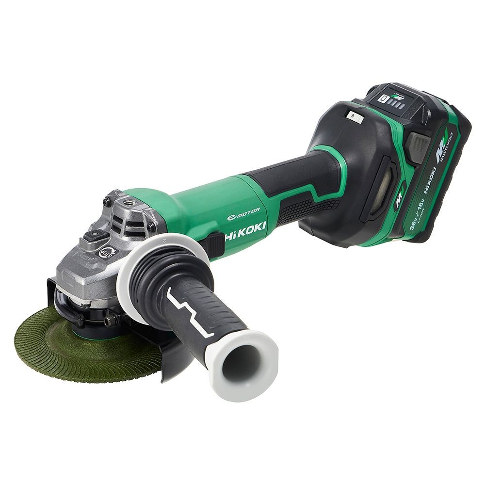 ハイコーキ　HIKOKI ３６ＶディスクＧ（蓄電池２個、充電器付き） G3613DC (2XPZ), グリーン, G3613DC (2XPZ)