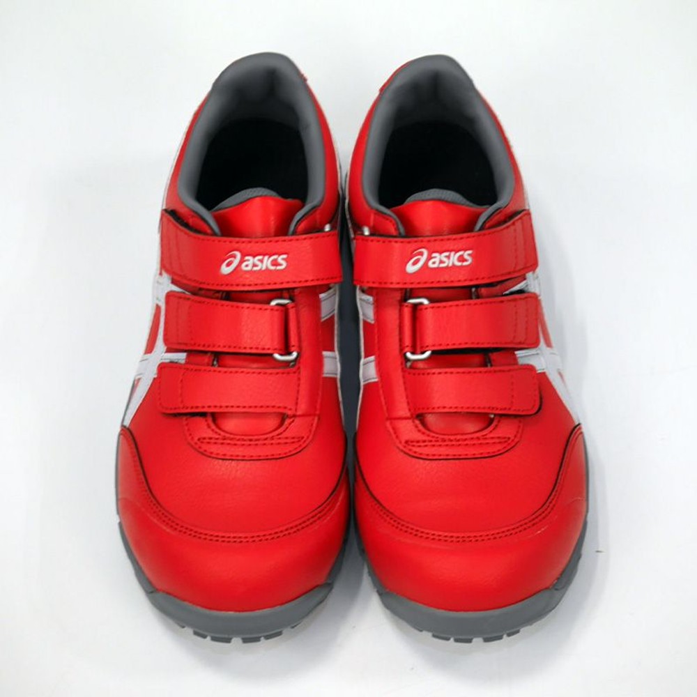 【数量限定】【25.0ｃｍ在庫限り】アシックス（ASICS） ウィンジョブＣＰ３０１セーフティシューズ　レッド&times;グレー, レッド, 25.0cm