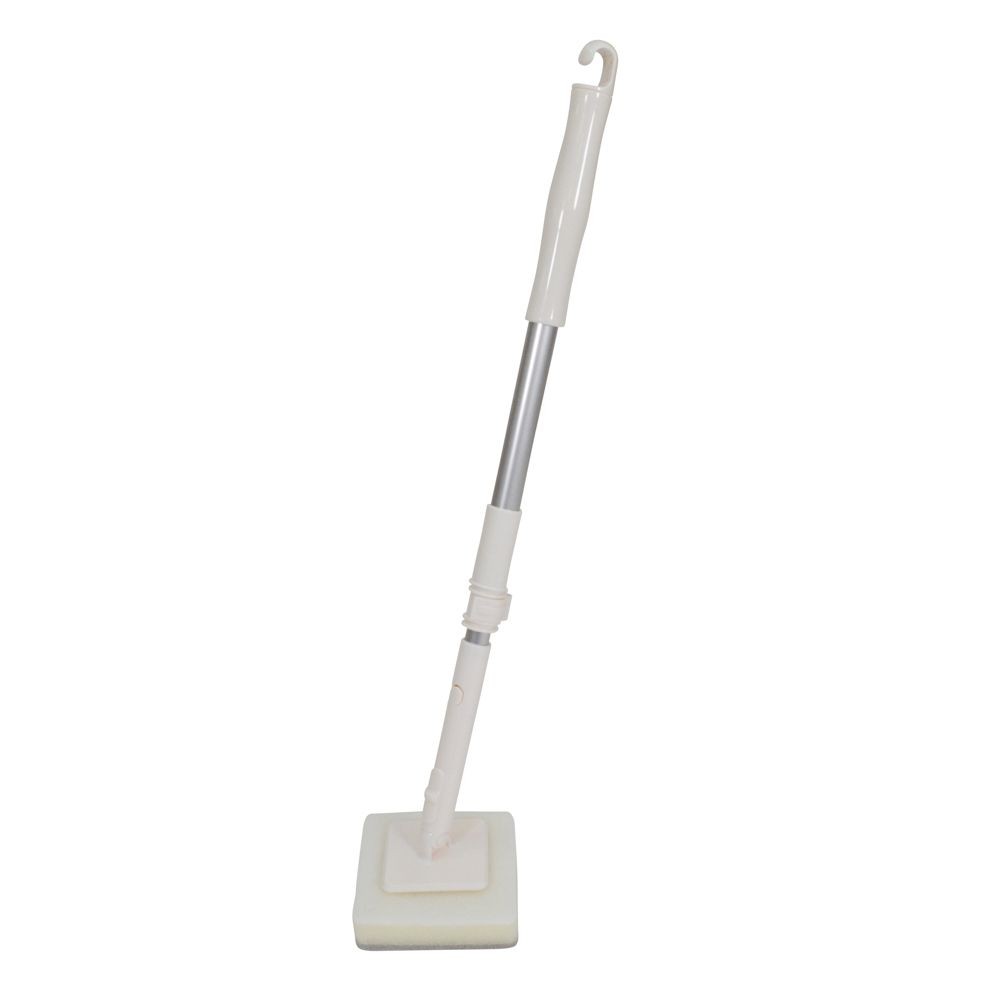 アルミ伸縮バスクリーナー, ホワイト, 伸縮タイプ