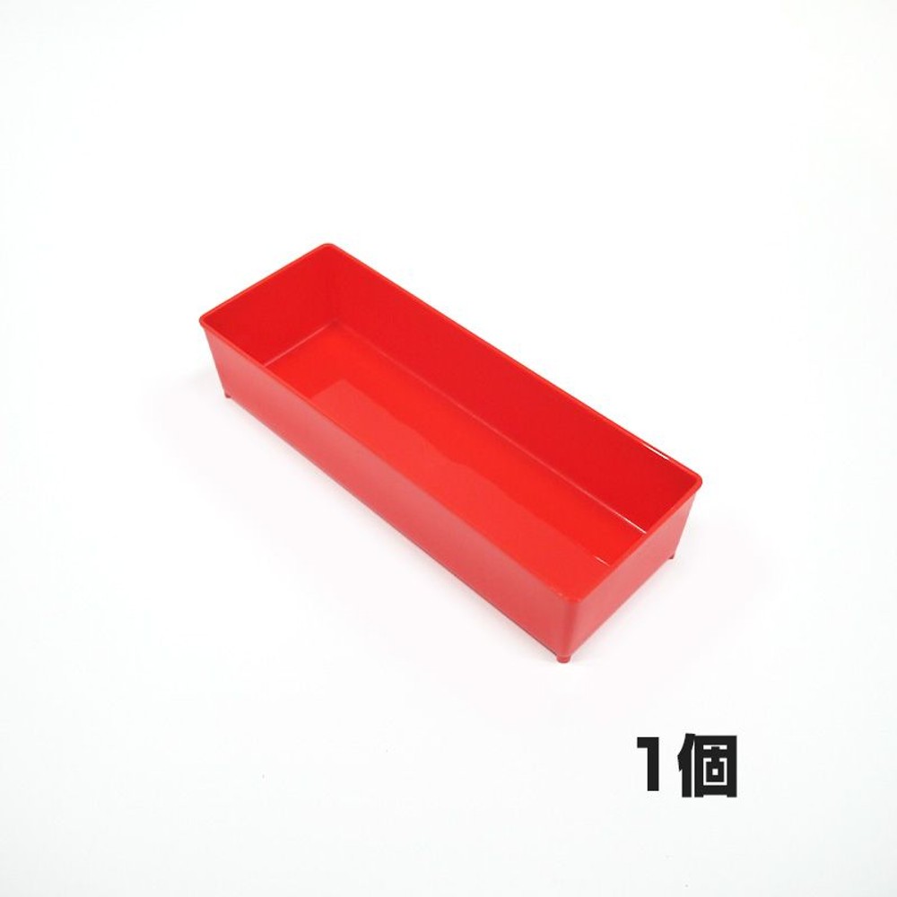 パーツキャリーケース用インナーボックス, レッド（ミニ）, ミニサイズ