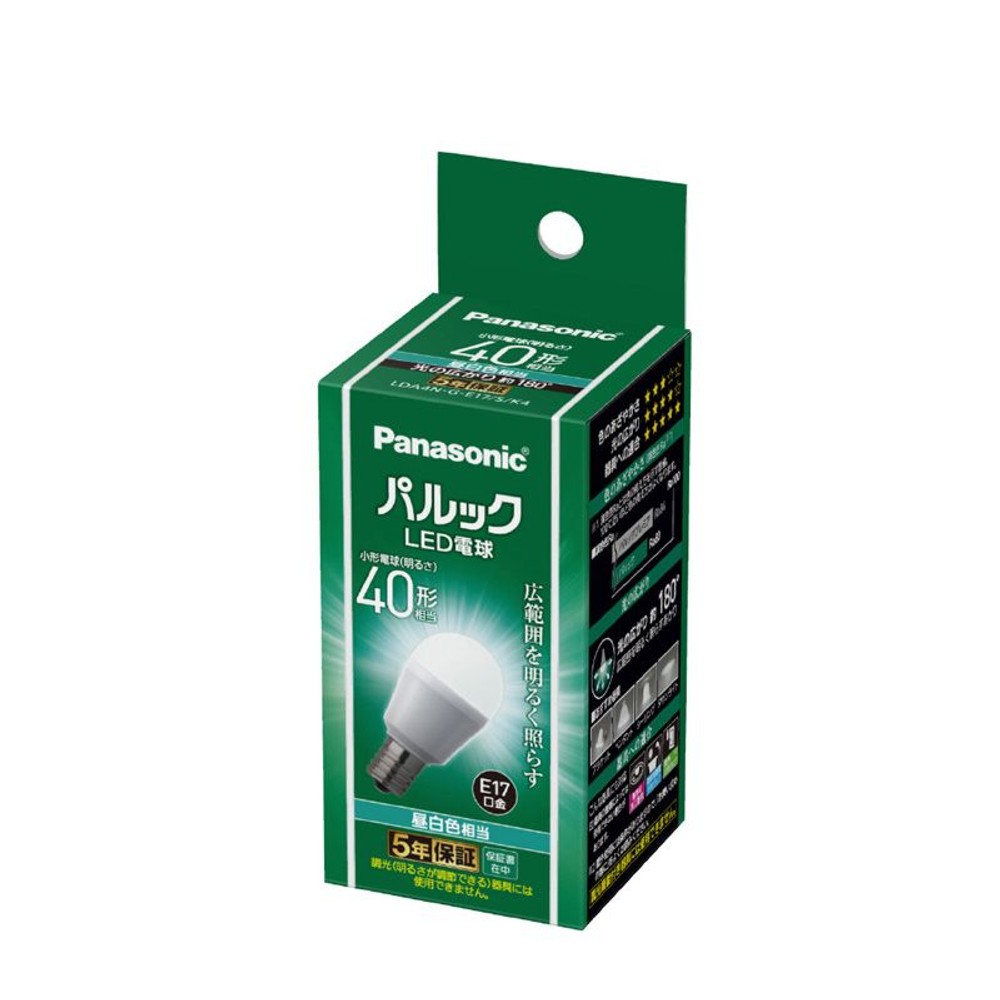 小型ＬＥＤ40Ｗ／ＬＤＡ4ＮＧＥ17ＳＫ4, その他カラー１, 1個入り