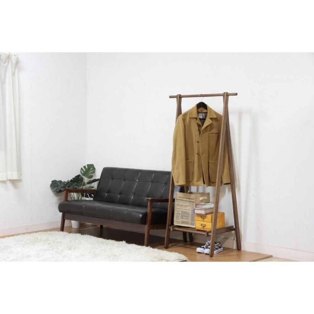 不二貿易  木製ハンガー　6110ー6ー80（ＫＩ）ＮＡ 【メーカー直送・代引不可】, ナチュラル, 6110ー6ー80（ＫＩ）ＢＲ