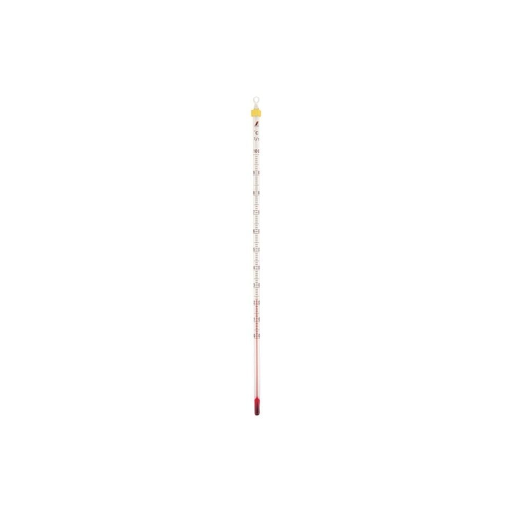 棒状温度計 ガラス製 H-5S 0~100&deg;C 30cm, 72749, 30cm