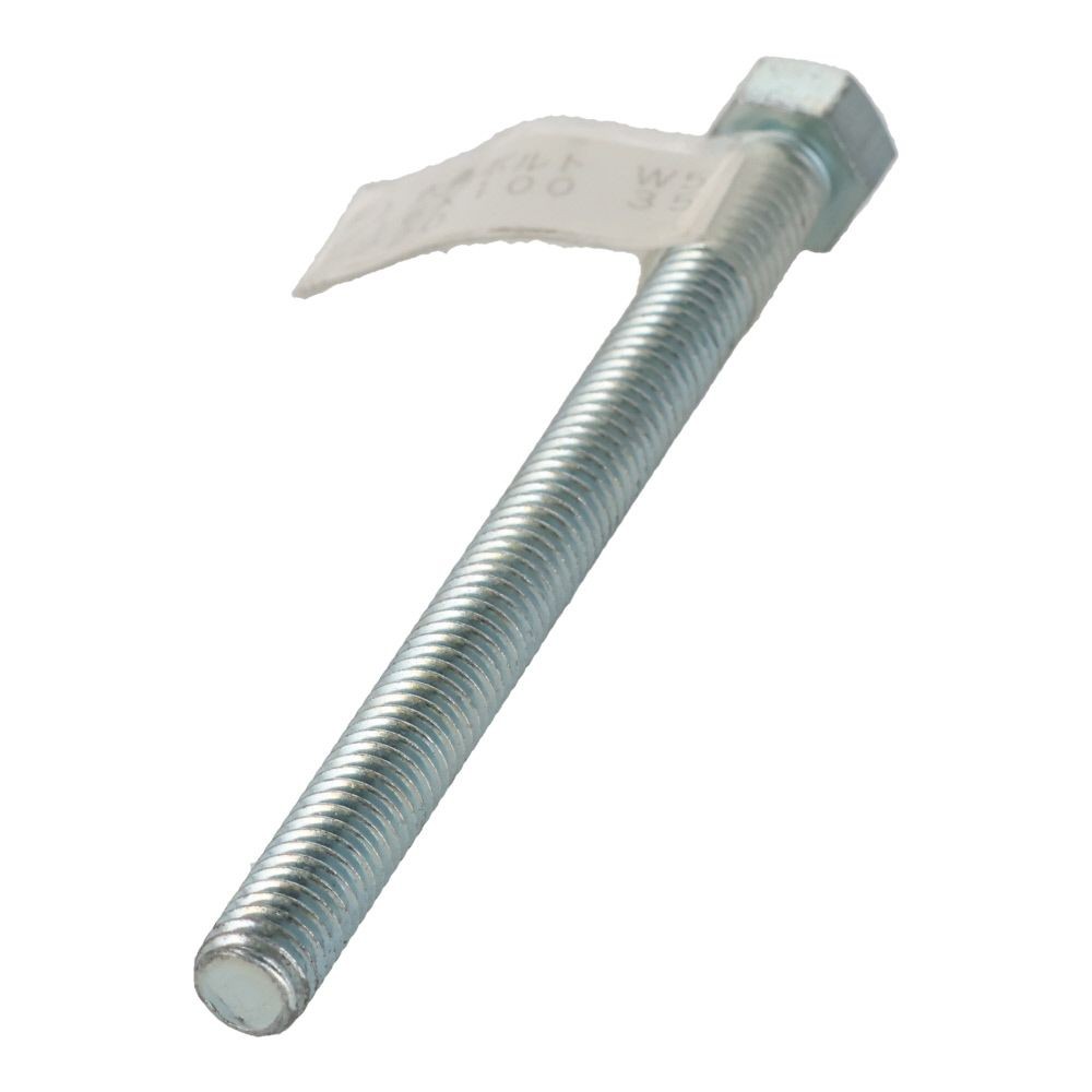 六角ボルト　メッキ　押ねじ　Ｗ５／１６&times;１００, 押ねじ, W5／16&times;100