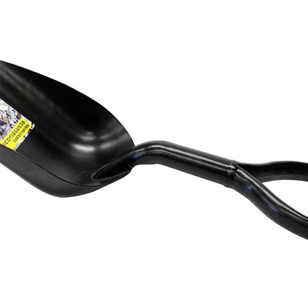 金象ＰＲＯ　ガラ入れスコップ　小Ｐ柄, 黒, NO.18393