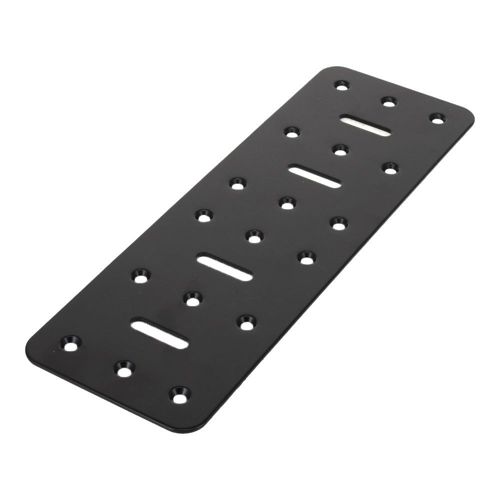 ２×４金具帯金具８０×２４０, 黒, 帯金具