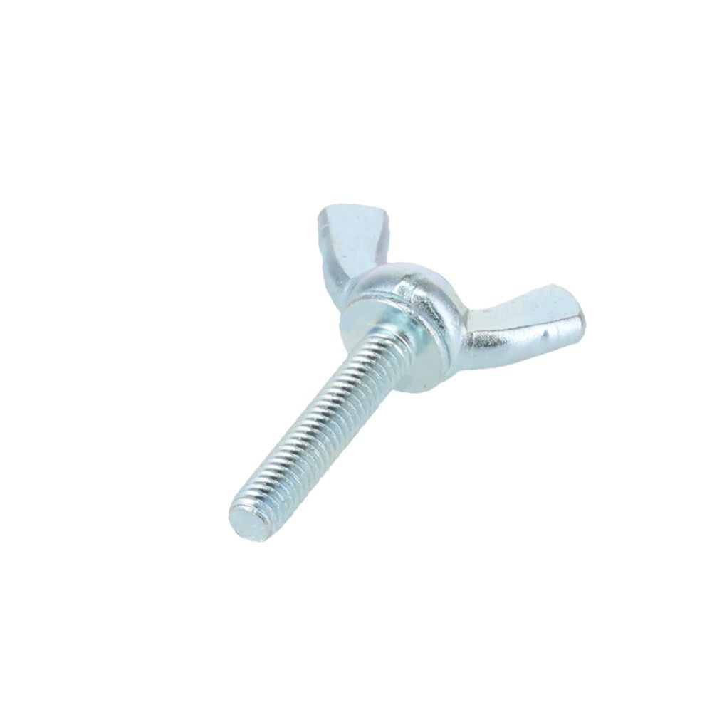 ＯＨＳＡＴＯ　ユニクロ　蝶ボルト　Ｍ４&times;２０, シルバー, M4&times;20mm