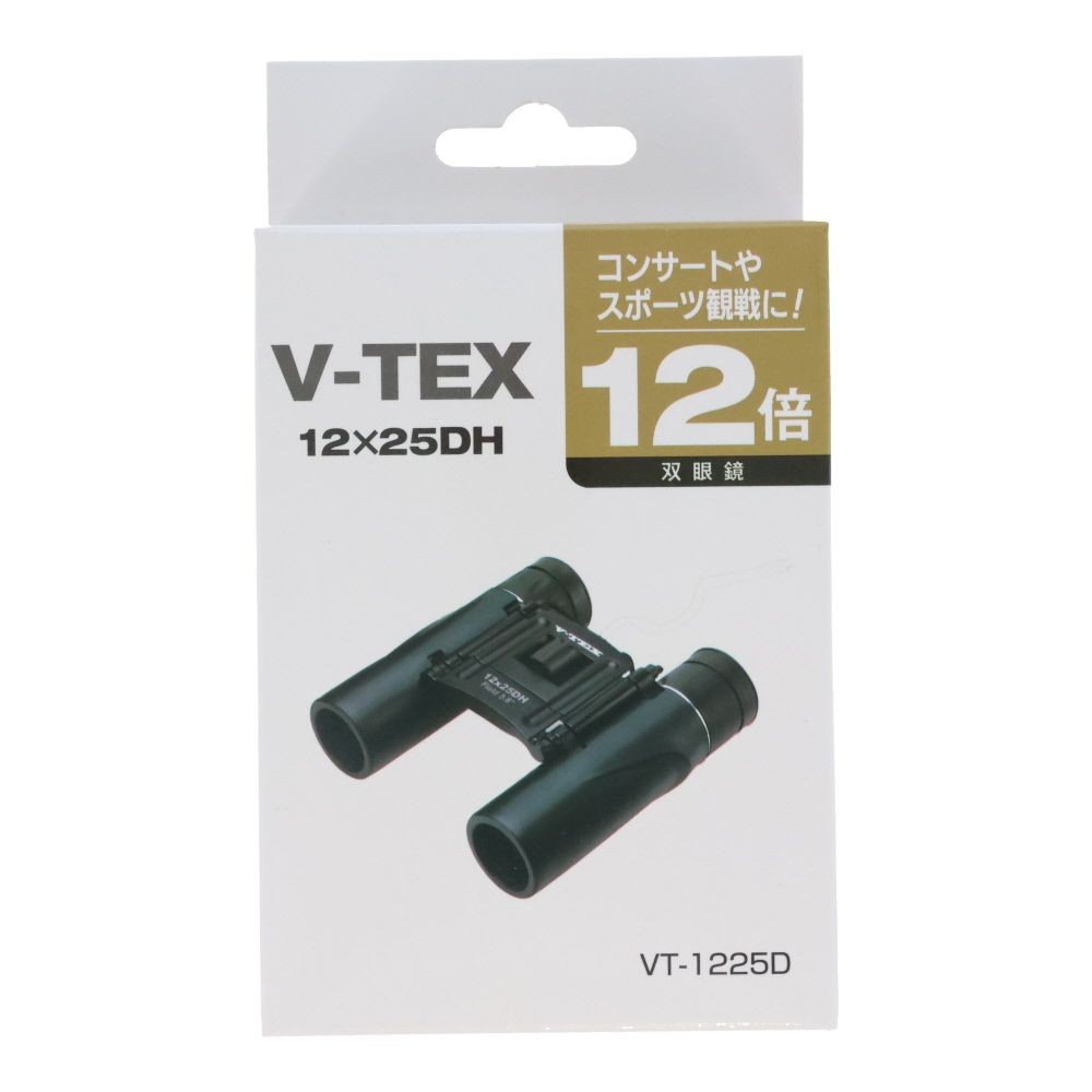 ケンコー　双眼鏡　ＶーＴＥＸ　１２&times;２５ＤＨ　１２倍&times;２５ｍｍ, ブラック, 12倍