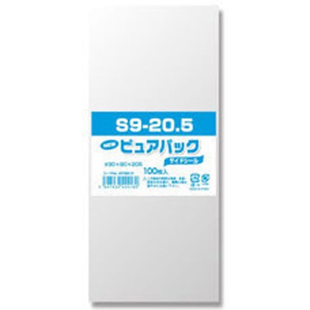 ＯＰＰ袋　ピュアパック, 透明（40&times;80）, 40&times;80mm