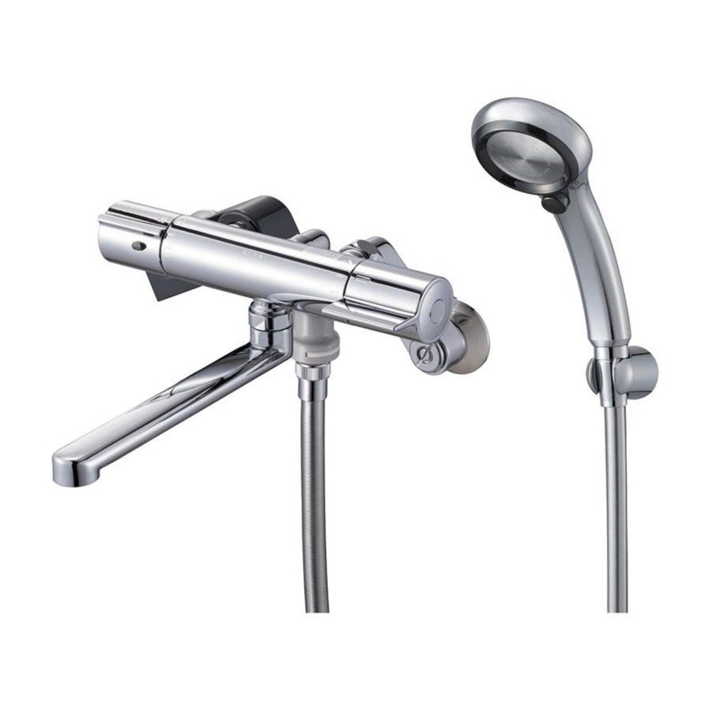 SANEI サーモシャワー混合栓 ファインバブルシャワー付 SK18CT6, シルバー, SK18CT6