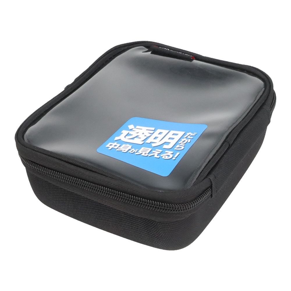 ＷＭ　ＥＶＡケース透明　ＷＭー２５０ＣＬ, 透明/黒, ミニサイズ