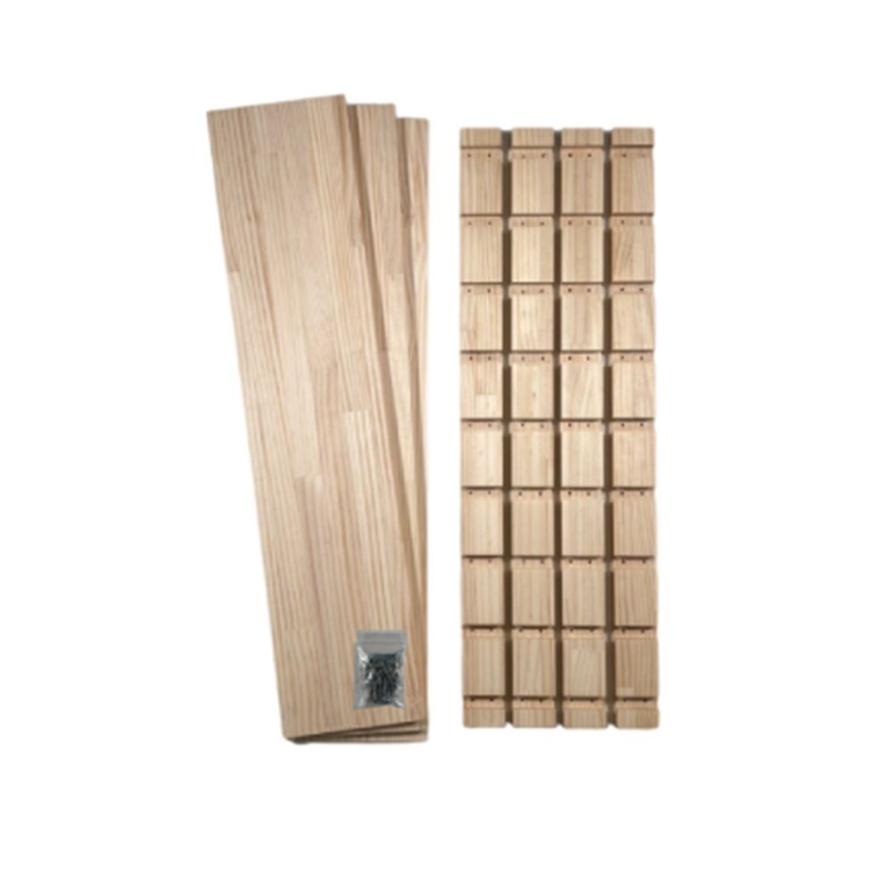 パイン棚板3段ラックセット, ナチュラル(奥行200), 910&times;200mm