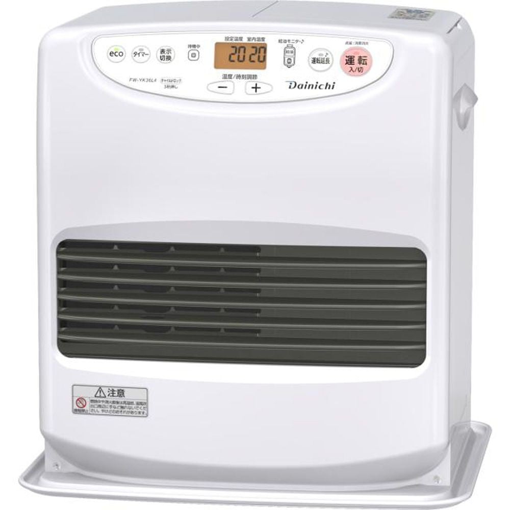 ダイニチ 石油ファンヒーター FW-YK36L4W, ムーンホワイト, 幅430mm&times;奥行357mm&times;高さ445mm