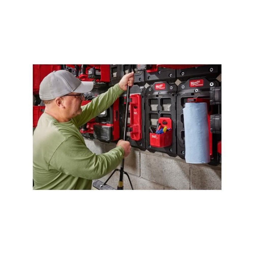 milwaukee PACKOUT スティックホルダー (Sサイズ) 48-22-8348, レッド, Sサイズ