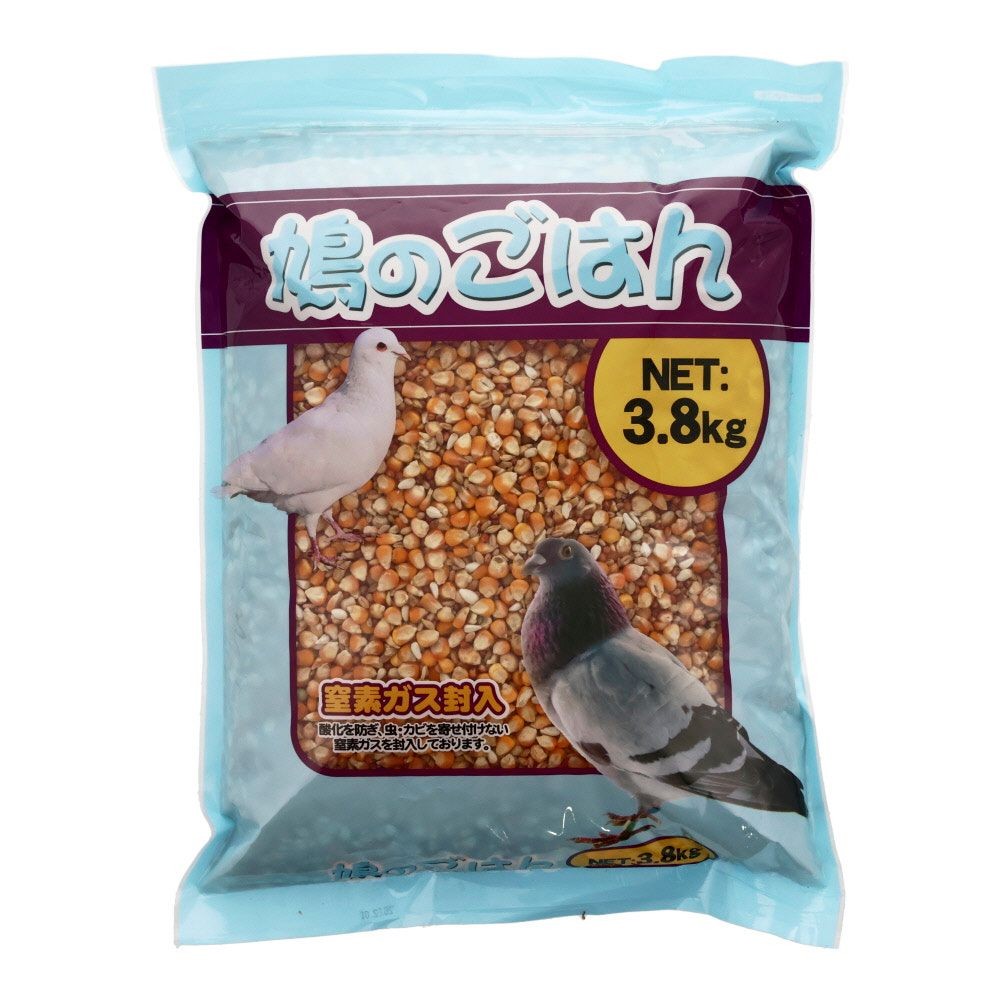 鳩のごはん 3.8kg, ハト専用, 3.8kg