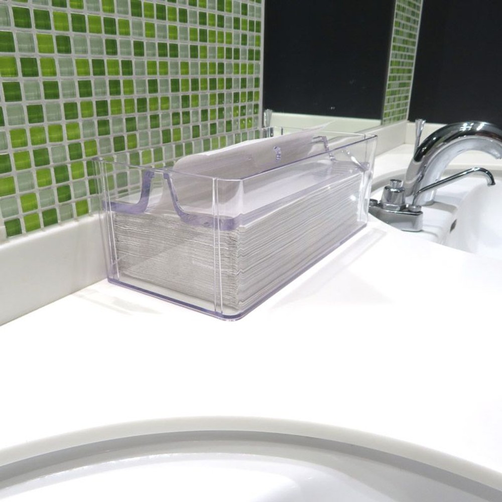 サッと取り出せるペーパータオルケース , クリア, ケースのみ