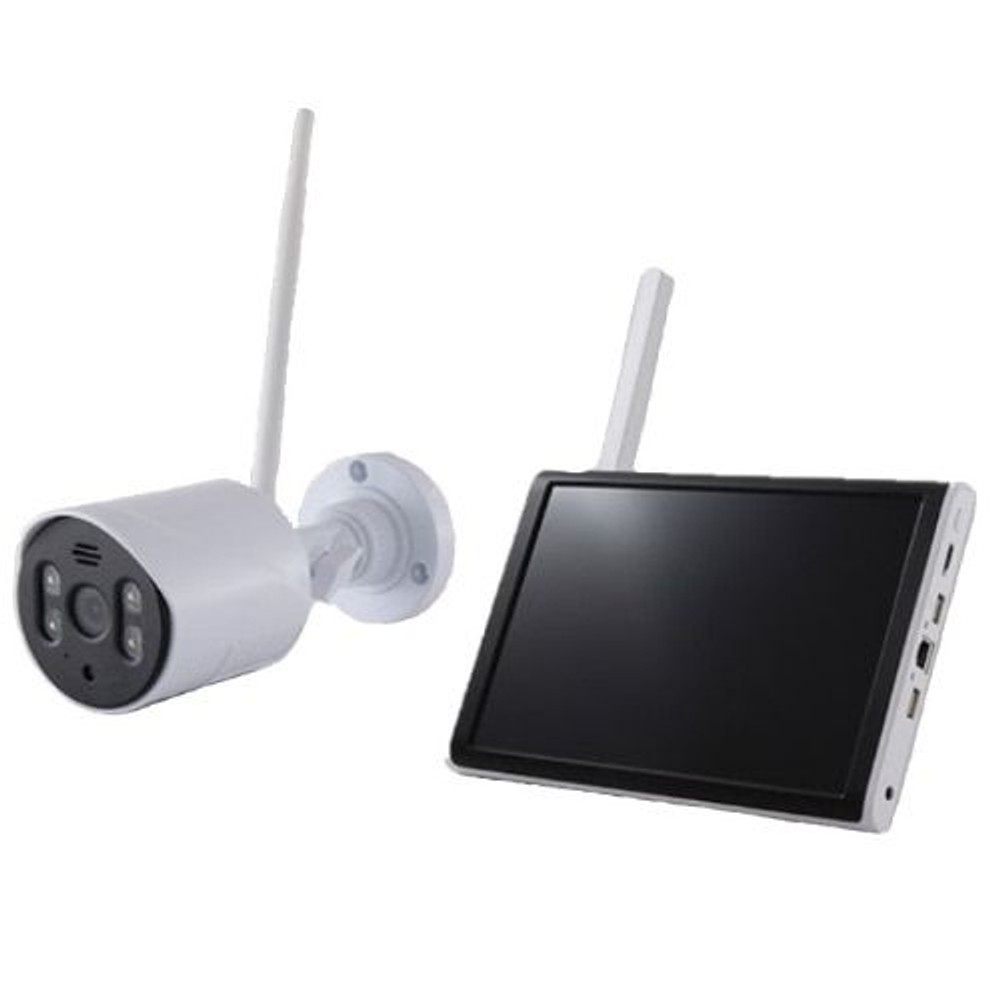 NSK ＡＩワイヤレスカメラセット　NS-AI2110WRMS, 白, NSｰAI2110WRMS