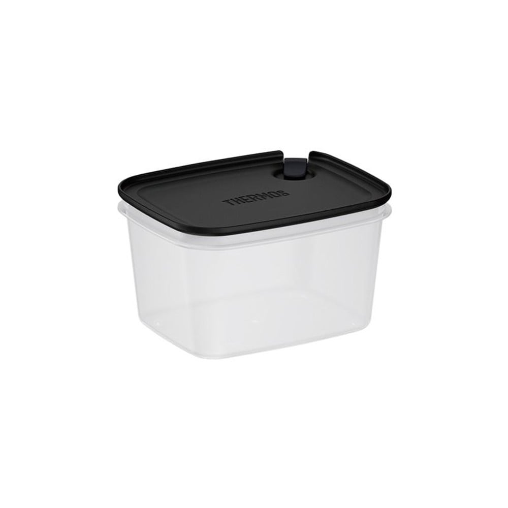 サーモス　Ｍｙフードコンテナー　角型　保存容器　８００ｍｌ　ＫＣーＳＡ８００　ブラック, ブラック, 角型　800ml