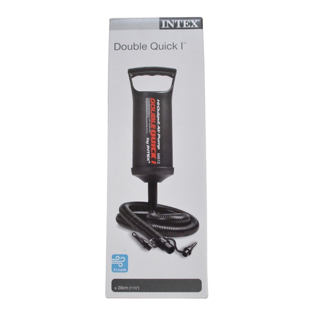 ＩＮＴＥＸ（インテックス） 　ダブルアクションポンプＳＳ　Ｕ６８６１２, ブラック, U-68612