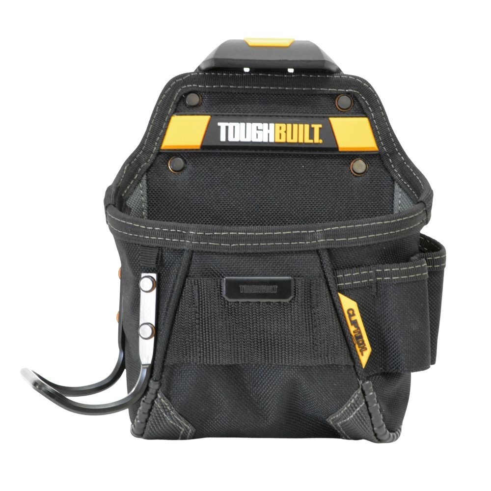 TOUGHBUILT（タフビルト）　工具ポーチ　TB-CT-24　ハンマーループ付き　ツールポーチ, 黒, TB-CT-24
