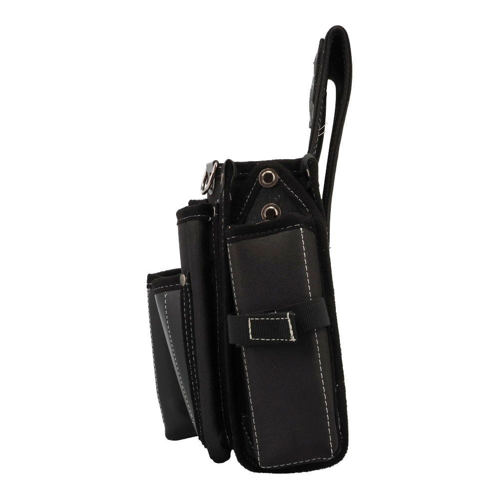 職人作　ホルダーベルト付仮枠袋　ＳＴＣ１４０, ブラック, 仮枠袋