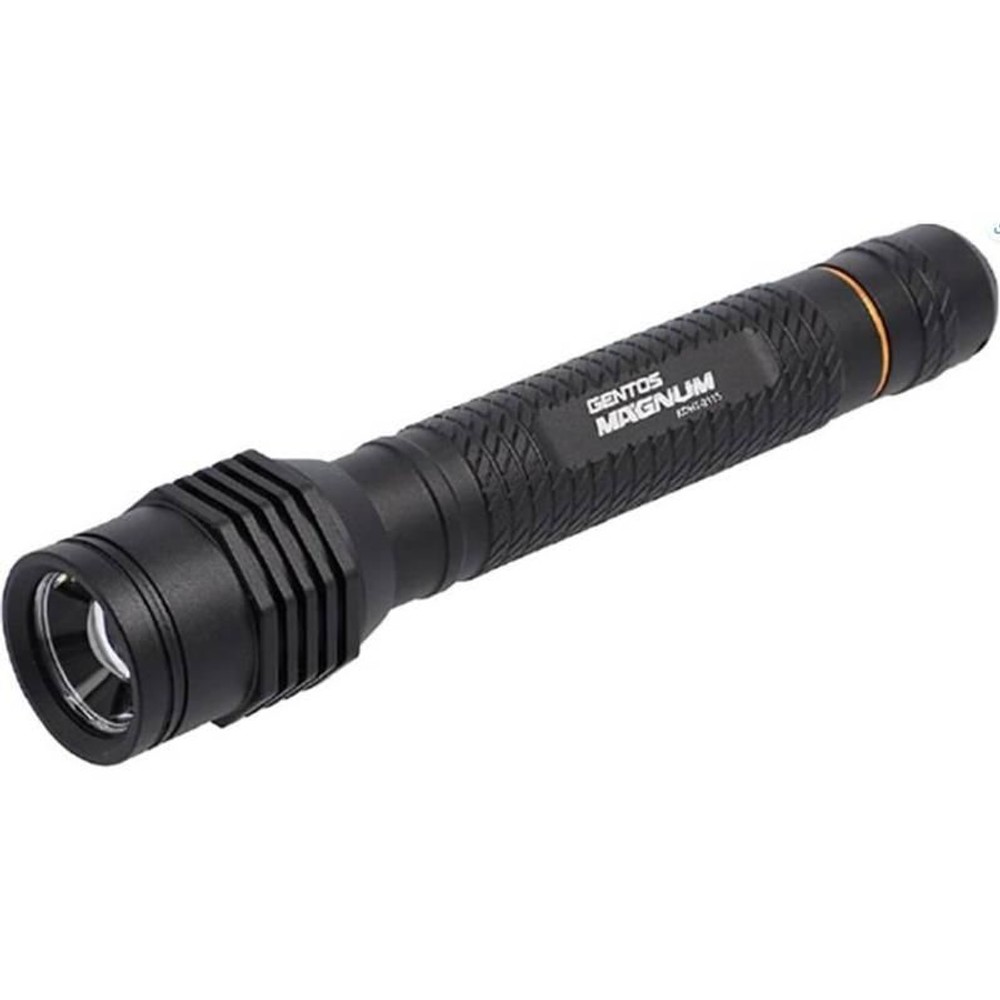 【在庫限り】ジェントス フラッシュライト マグナムシリーズ KDHT-2115, ブラック, φ32.3×160.4mm