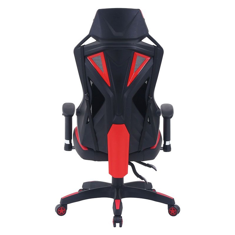 【ネット限定価格】メッシュゲーミングチェア レイズ【メーカー直送・代引不可】, レッド, メッシュチェア