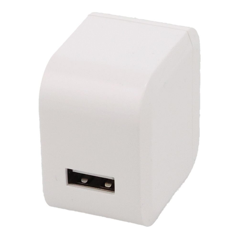 WIZ'A ウィザ ＵＳＢアダプタ 1ポート 5Ｖ 2．4Ａ, ホワイト, AC100V