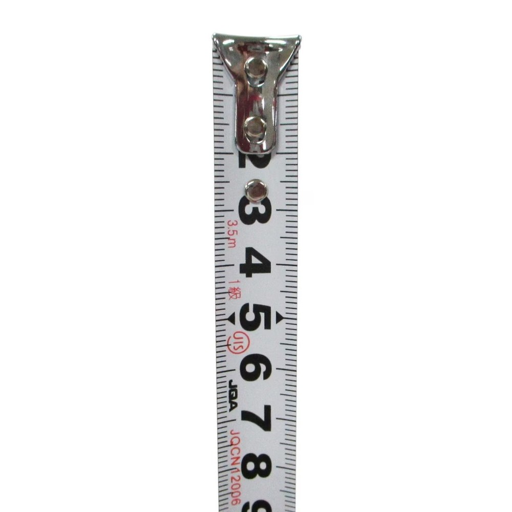 ウィザ WIZ&rsquo;A ロック付メジャー JIS付 16mm幅&times;長さ3.5m, レッド, 19mm巾&times;長さ3.5m