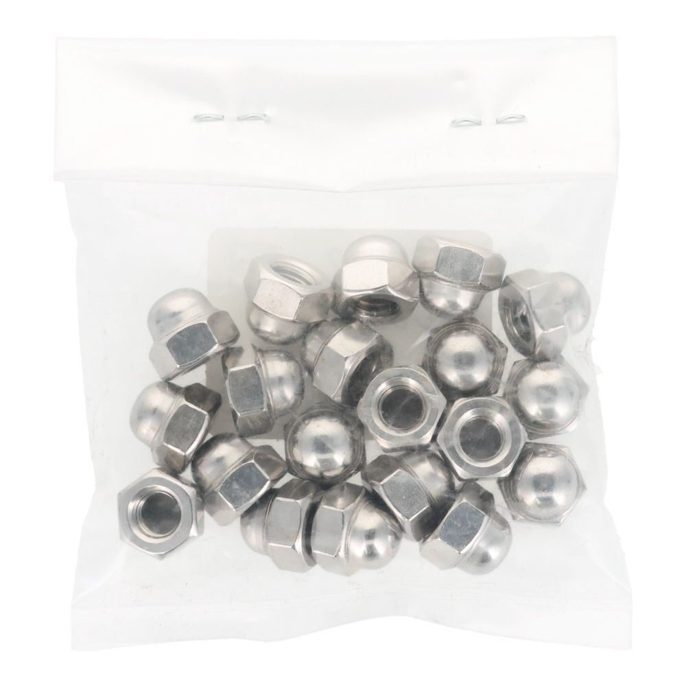 ＯＨＳＡＴＯ　ステンレス　袋ナット　Ｍ６　２０個入, ステンレス, M6