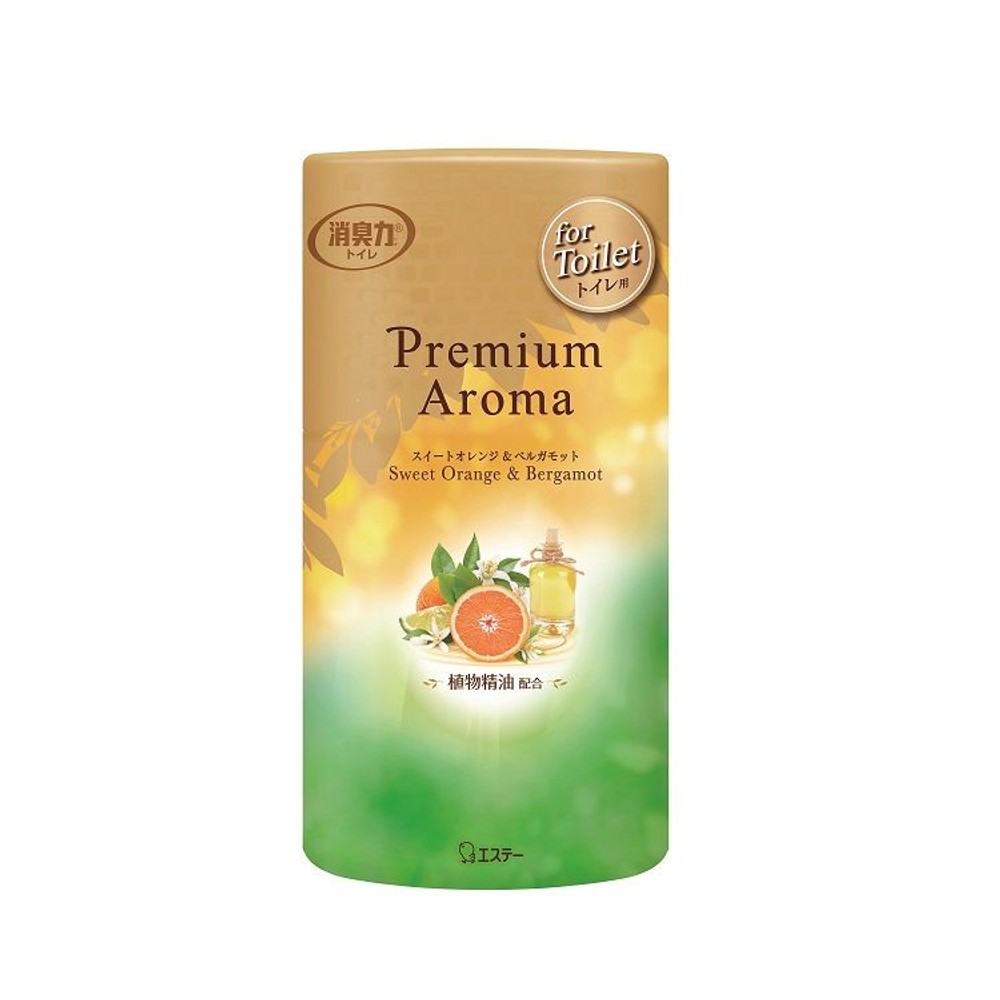 消臭力　Premium Aroma　スイートオレンジ＆ベルガモット　トイレ用, スイートオレンジ＆ベルガモット, 400ml
