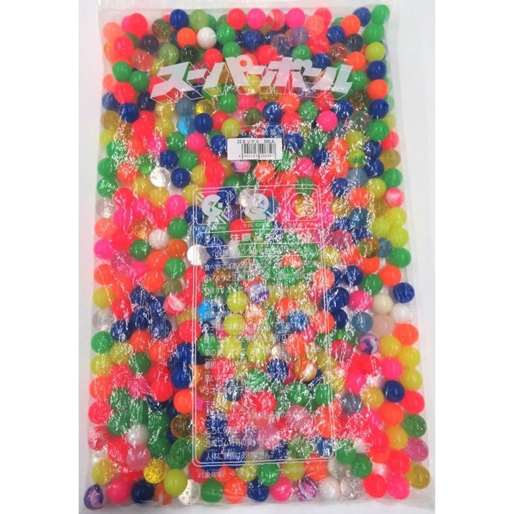 スーパーボール, マルチカラー（500）, 250個入り