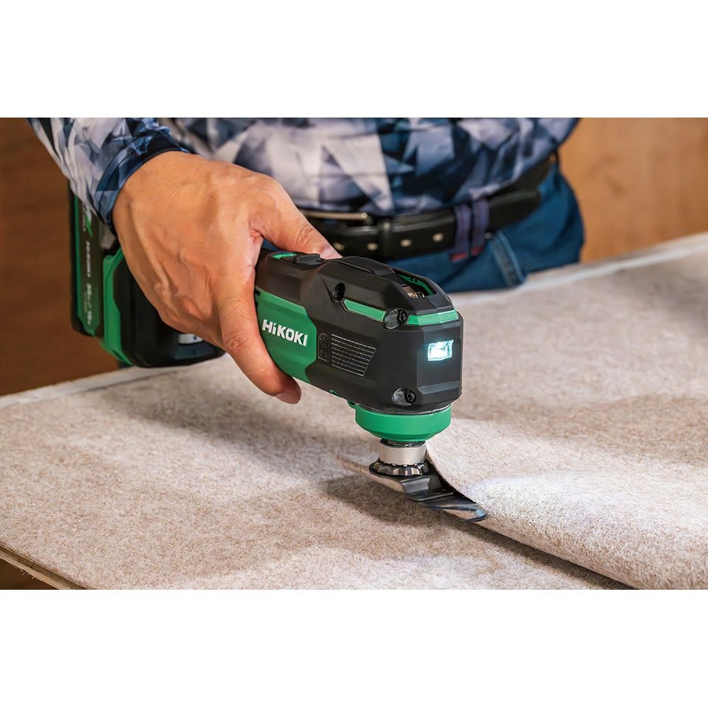 【廃盤】ハイコーキ　HIKOKI １８Ｖマルチツール（本体のみ） CV18DA (NN), グリーン, CV18DA (NN)