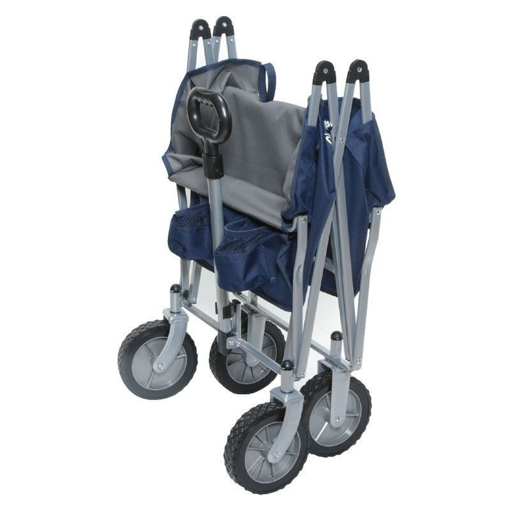 折畳み4輪レジャーワゴン ネイビー, ネイビー, 長さ940×幅515x高さ540mm