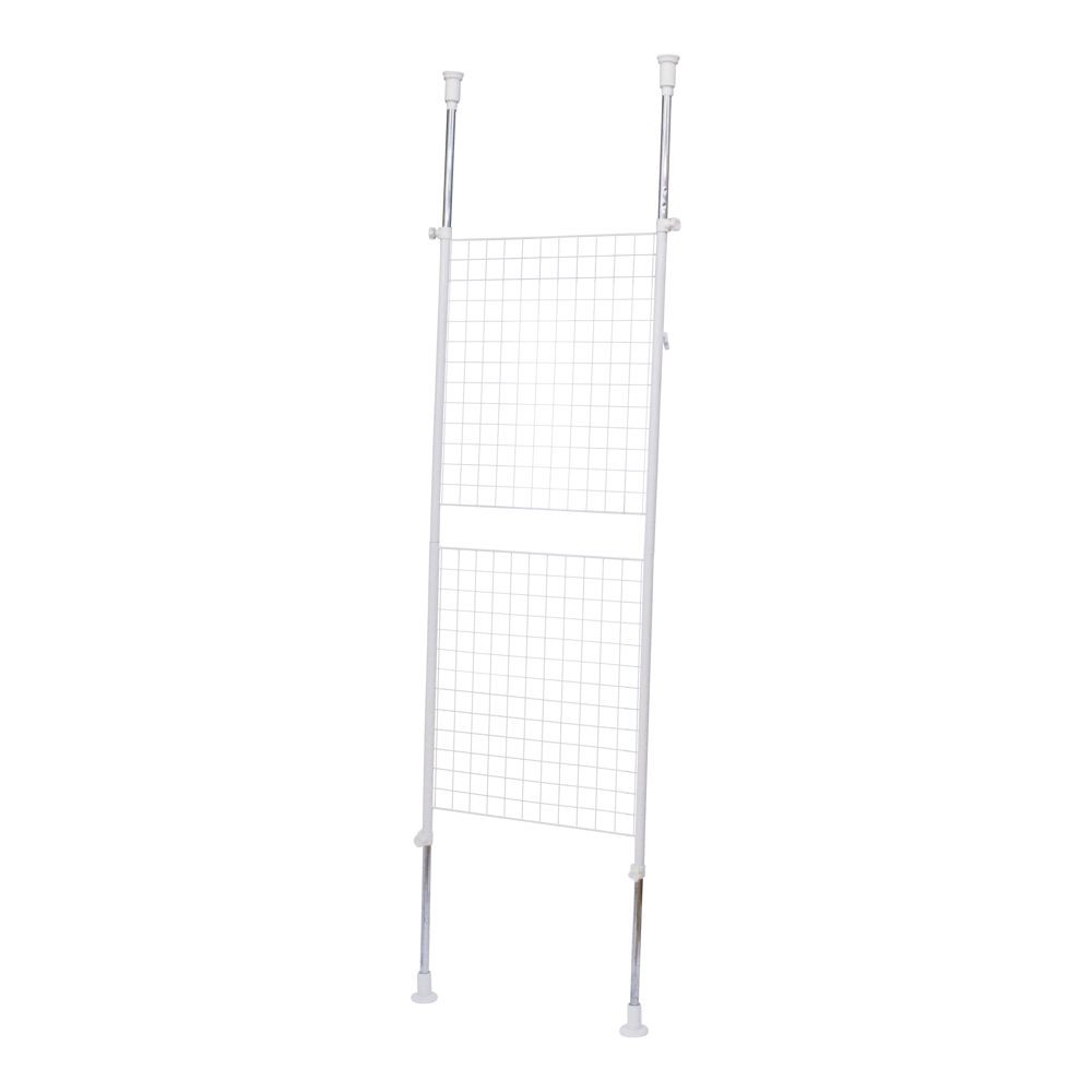 パーテーション60ホワイト, ホワイト, 幅64cm&times;奥行7cm&times;高さ168~288cm