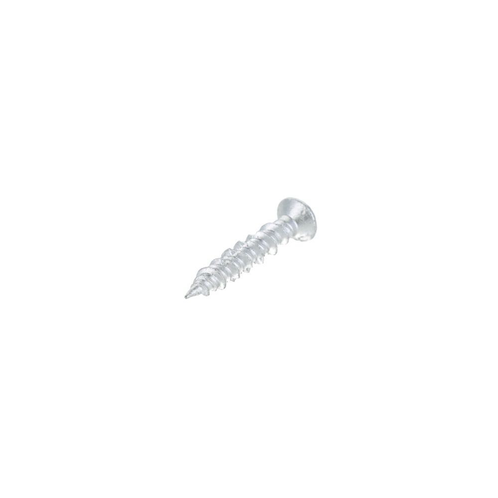 コンクリートビス　皿　４&times;２５ｍｍ　１０００本入　徳用箱, シルバー, 1000本入り