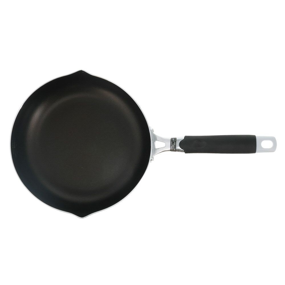 ウィザ WIZ'A フライパンにもなる雪平鍋, シルバー(18), 18cm