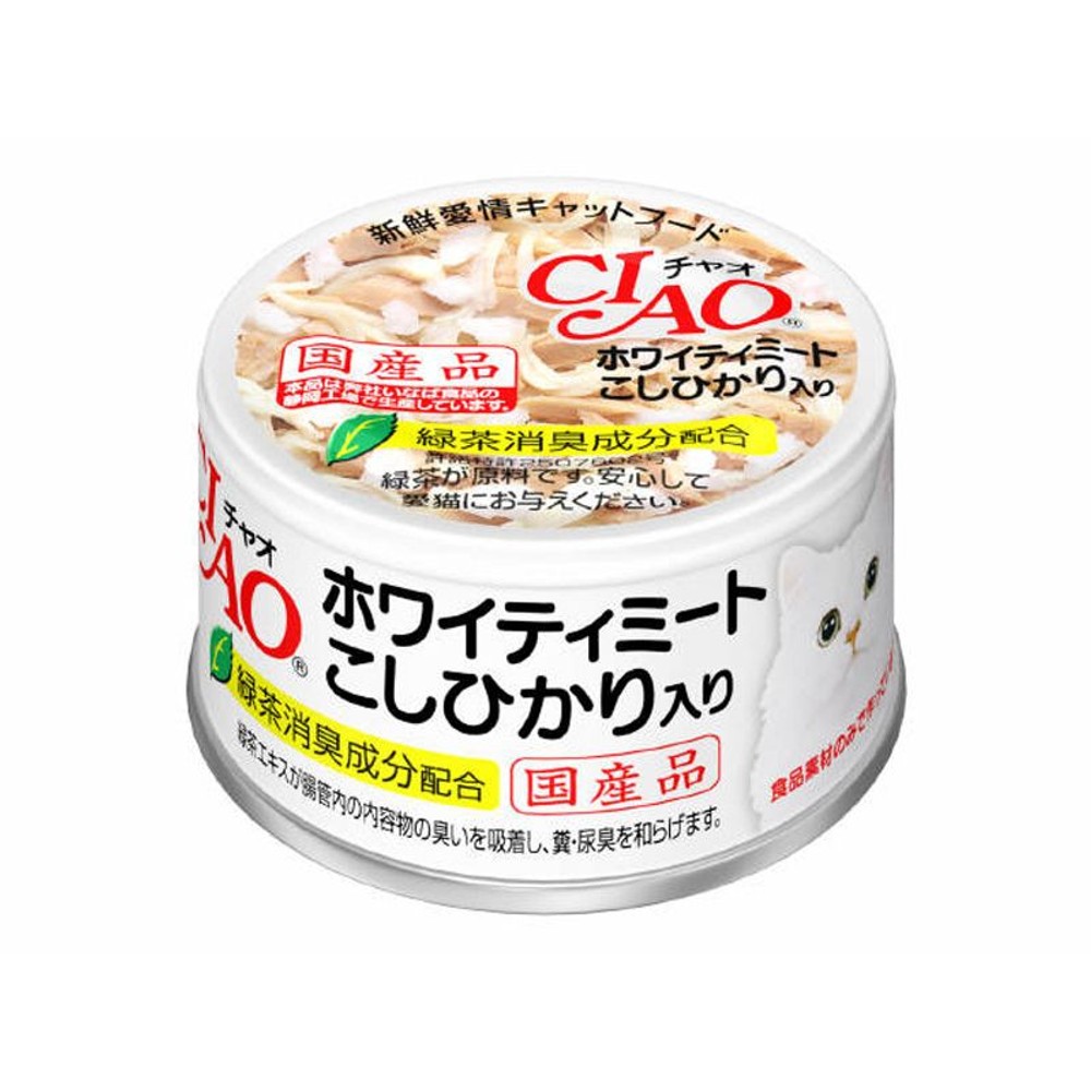 チャオ　ホワイティミート　こしひかり　85Ｇ, こしひかり入り, 85g