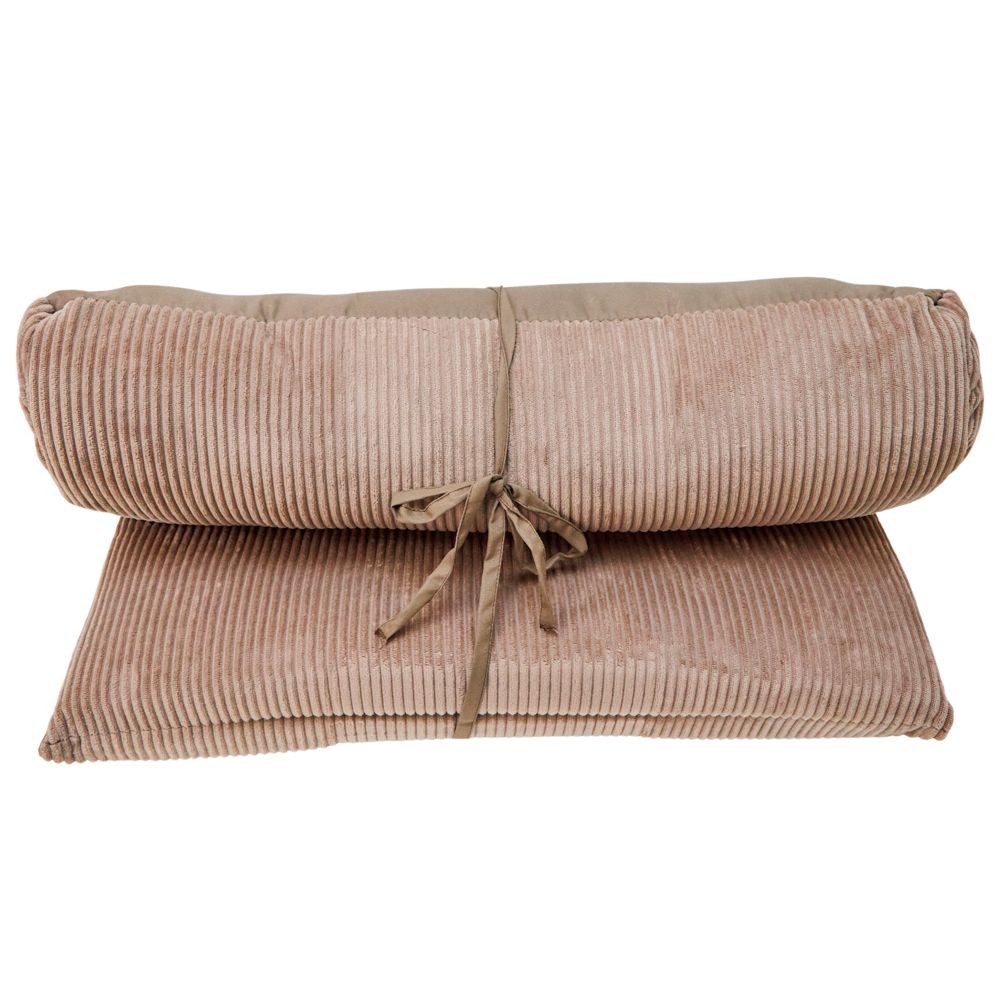 WIZ'A　ウィザ　断熱シート入あったか枕付クッション５５Ｘ８０ＢＲ, ブラウン, 55×80cm