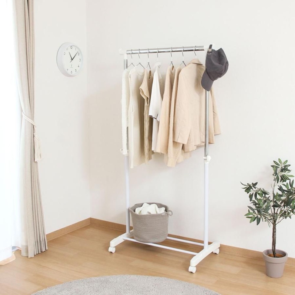 不二貿易  パイプシングルハンガー　3644ーＡ0 【メーカー直送・代引不可】, ブラック, 14199