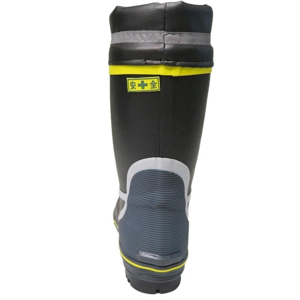 踏み抜き防止鉄板入りセーフティブーツ　ショート, ＢＫ／ＹＥ（Ｍ）, Ｍ
