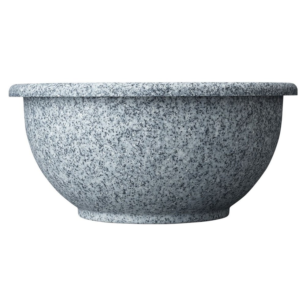スドー　メダカの丸鉢　みかげ, みかげ, 約&phi;345&times;160mm