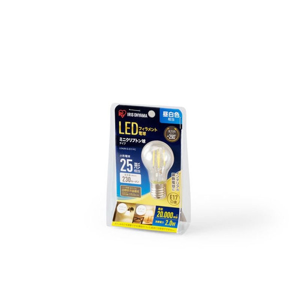 ＬＥＤフィラメント25ＷＥ17昼白色, その他カラー１, E17 25Ｗ形