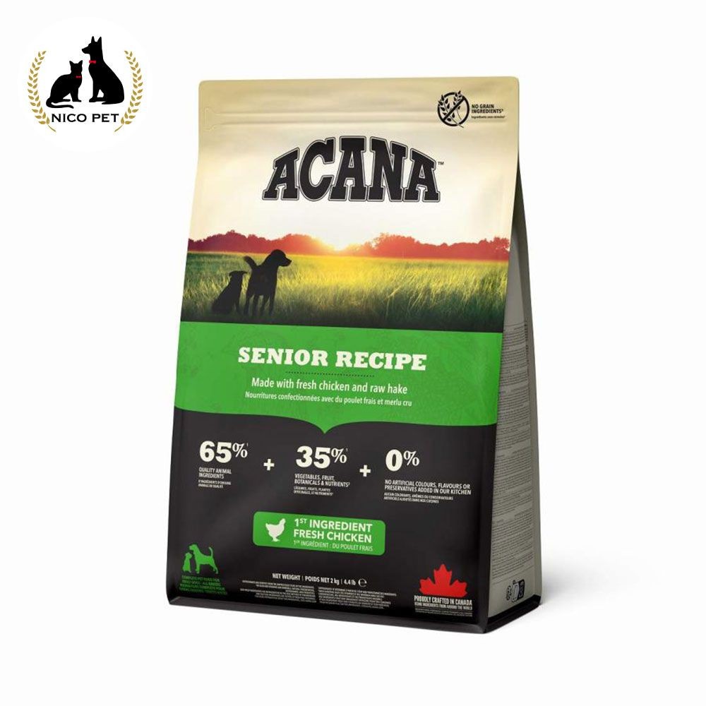 ACANA(アカナ) シニアレシピドッグ 2kg, シニアレシピ, 2.0kg