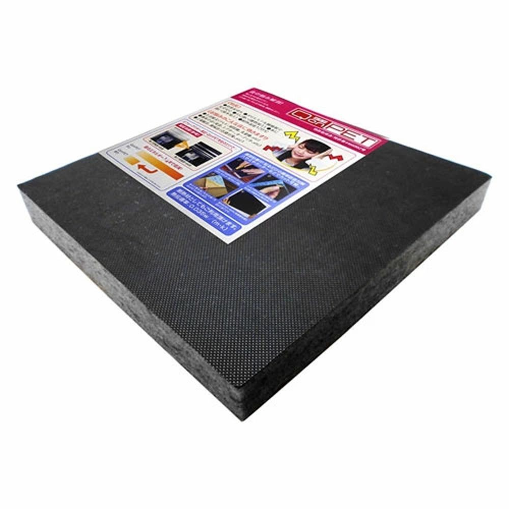 和気産業 QonPET WBK-01 300mm&times;300mm&times;40mm, ブラック, 幅300mm&times;奥行300mm&times;高さ40mm